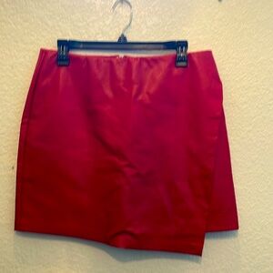 Leather skirt